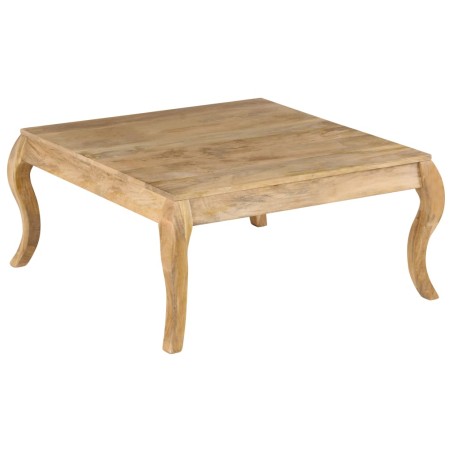 vidaXL Couchtisch 80 x 80 x 40 cm Mangoholz Massiv
