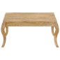 vidaXL Couchtisch 80 x 80 x 40 cm Mangoholz Massiv vidaXL Couchtisch 80 x 80 x 40 cm Mangoholz Massiv