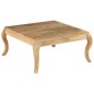 vidaXL Couchtisch 80 x 80 x 40 cm Mangoholz Massiv vidaXL Couchtisch 80 x 80 x 40 cm Mangoholz Massiv