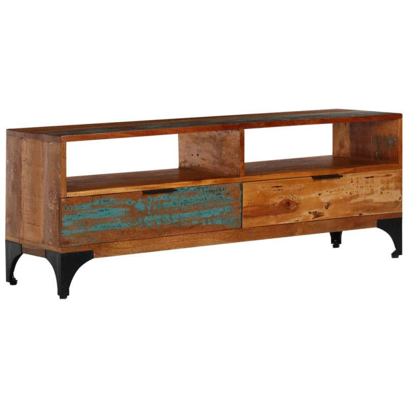 vidaXL TV-Schrank 118x35x45 cm Altholz Massiv vidaXL TV-Schrank 118x35x45 cm Altholz Massiv