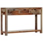 vidaXL Konsolentisch mit 3 Schubladen 120x30x75 cm Massivholz vidaXL Konsolentisch mit 3 Schubladen 120x30x75 cm Massivholz