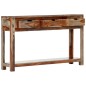 vidaXL Konsolentisch mit 3 Schubladen 120x30x75 cm Massivholz vidaXL Konsolentisch mit 3 Schubladen 120x30x75 cm Massivholz