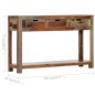 vidaXL Konsolentisch mit 3 Schubladen 120x30x75 cm Massivholz vidaXL Konsolentisch mit 3 Schubladen 120x30x75 cm Massivholz
