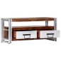 vidaXL TV-Schrank 90x30x40 cm Altholz Massiv vidaXL TV-Schrank 90x30x40 cm Altholz Massiv
