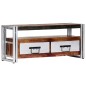 vidaXL TV-Schrank 90x30x40 cm Altholz Massiv vidaXL TV-Schrank 90x30x40 cm Altholz Massiv