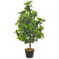 vidaXL Künstliche Pflanze Lorbeerbaum mit Topf Grün 90 cm vidaXL Künstliche Pflanze Lorbeerbaum mit Topf Grün 90 cm