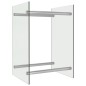 vidaXL Brennholzregal Transparent 40 x 35 x 60 cm Glas vidaXL Brennholzregal Transparent 40 x 35 x 60 cm Glas