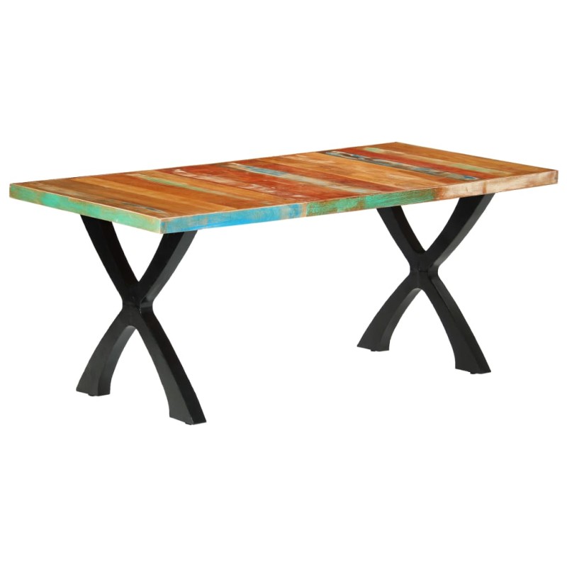 vidaXL Esstisch 180x90x76 cm Altholz Massiv vidaXL Esstisch 180x90x76 cm Altholz Massiv