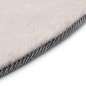 vidaXL Teppich 160 cm Kunstkaninchenfell Grau vidaXL Teppich 160 cm Kunstkaninchenfell Grau