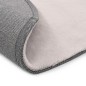 vidaXL Teppich 160 cm Kunstkaninchenfell Grau vidaXL Teppich 160 cm Kunstkaninchenfell Grau
