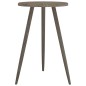 vidaXL Bistrotisch Grau Ø50x76 cm MDF und Eisen vidaXL Bistrotisch Grau Ø50x76 cm MDF und Eisen