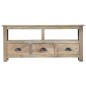 vidaXL TV-Schrank 110x30x50 cm Massivholz Mango vidaXL TV-Schrank 110x30x50 cm Massivholz Mango