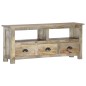 vidaXL TV-Schrank 110x30x50 cm Massivholz Mango vidaXL TV-Schrank 110x30x50 cm Massivholz Mango
