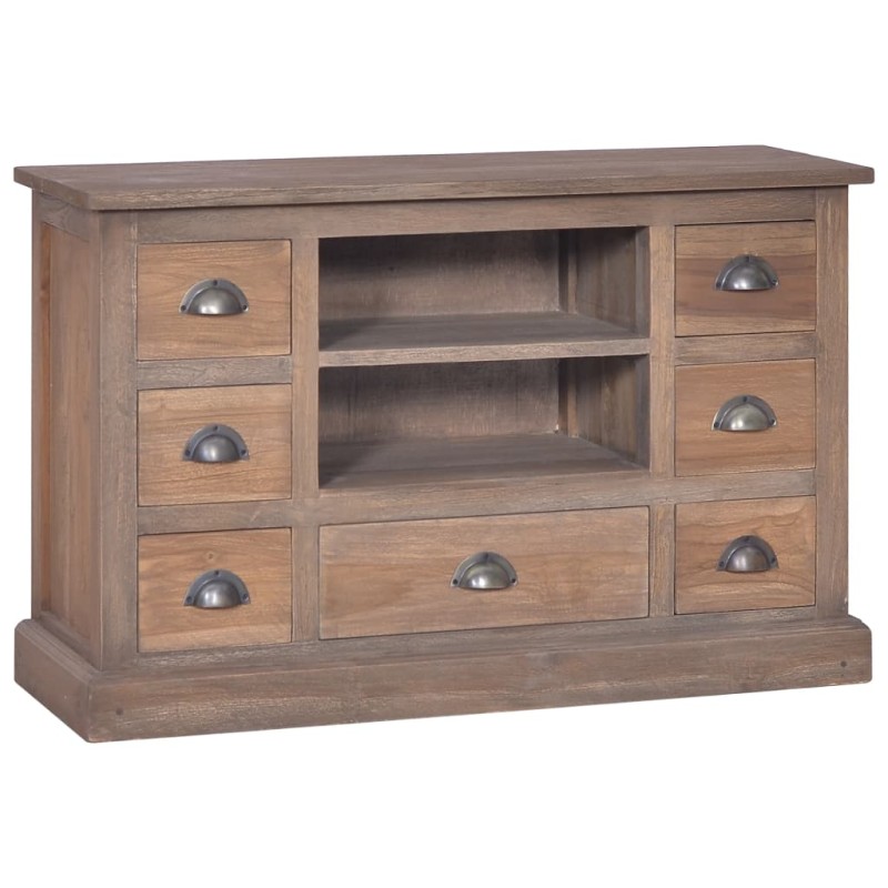 vidaXL Sideboard 90x30x58 cm Massivholz Teak vidaXL Sideboard 90x30x58 cm Massivholz Teak