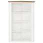 vidaXL Eckschrank 59x36x100 cm Eiche Massivholz vidaXL Eckschrank 59x36x100 cm Eiche Massivholz