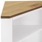 vidaXL Eckschrank 59x36x100 cm Eiche Massivholz vidaXL Eckschrank 59x36x100 cm Eiche Massivholz