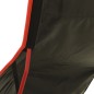 vidaXL Klappbarer Campingstuhl PVC und Aluminium Schwarz vidaXL Klappbarer Campingstuhl PVC und Aluminium Schwarz