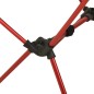 vidaXL Klappbarer Campingstuhl PVC und Aluminium Schwarz vidaXL Klappbarer Campingstuhl PVC und Aluminium Schwarz