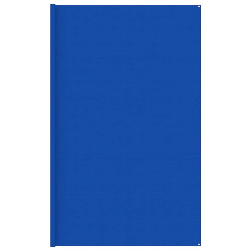 vidaXL Zeltteppich 400x700 cm Blau HDPE vidaXL Zeltteppich 400x700 cm Blau HDPE