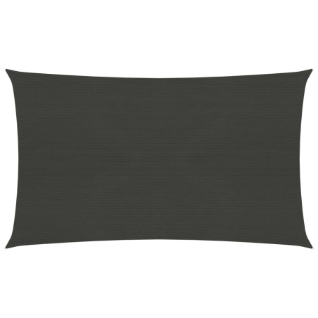 vidaXL Sonnensegel 160 g/m² Anthrazit 5x7 m HDPE