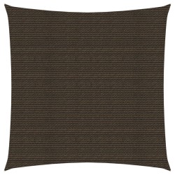 vidaXL Sonnensegel 160 g/m² Braun 4x4 m HDPE