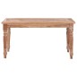 vidaXL Batavia-Couchtisch 90x50x45 cm Teak Massivholz Getüncht vidaXL Batavia-Couchtisch 90x50x45 cm Teak Massivholz Getüncht