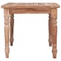 vidaXL Batavia-Couchtisch 90x50x45 cm Teak Massivholz Getüncht vidaXL Batavia-Couchtisch 90x50x45 cm Teak Massivholz Getüncht
