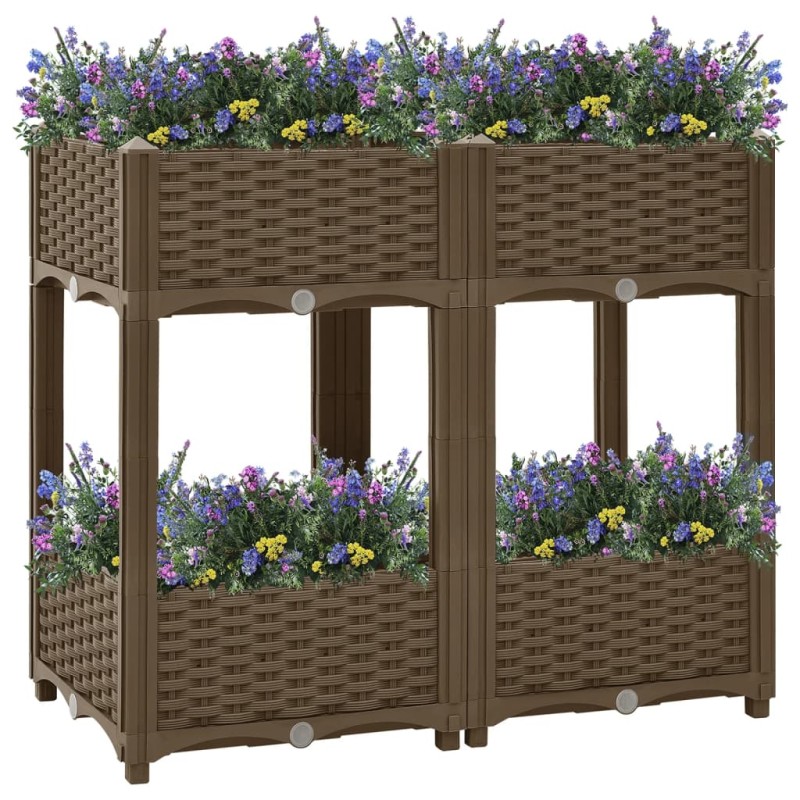 vidaXL Hochbeet 80x40x71 cm Polypropylen vidaXL Hochbeet 80x40x71 cm Polypropylen