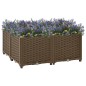 vidaXL Hochbeet 80x80x38 cm Polypropylen vidaXL Hochbeet 80x80x38 cm Polypropylen