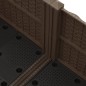 vidaXL Hochbeet 80x80x38 cm Polypropylen vidaXL Hochbeet 80x80x38 cm Polypropylen