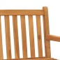 vidaXL Gartenbank 180 cm Massivholz Teak vidaXL Gartenbank 180 cm Massivholz Teak