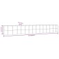 vidaXL Hochbeet Grün 554x100x68 cm Pulverbeschichteter Stahl vidaXL Hochbeet Grün 554x100x68 cm Pulverbeschichteter Stahl