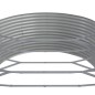 vidaXL Hochbeet Pulverbeschichteter Stahl 584x140x68 cm Braun vidaXL Hochbeet Pulverbeschichteter Stahl 584x140x68 cm Braun