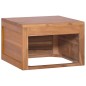 vidaXL Wand-Badschrank 45x45x30 cm Teak Massivholz vidaXL Wand-Badschrank 45x45x30 cm Teak Massivholz
