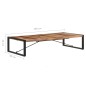 vidaXL Couchtisch 180x90x40 cm Massivholz mit Palisander-Finish vidaXL Couchtisch 180x90x40 cm Massivholz mit Palisander-Finish