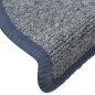 vidaXL Treppenmatten 15 Stk. Hellgrau und Blau 65x24x4 cm vidaXL Treppenmatten 15 Stk. Hellgrau und Blau 65x24x4 cm