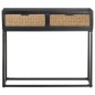 vidaXL Konsolentisch 90x35x76 cm Mango Massivholz vidaXL Konsolentisch 90x35x76 cm Mango Massivholz