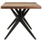 vidaXL Esstisch 200x90x76 cm Altholz Massiv vidaXL Esstisch 200x90x76 cm Altholz Massiv