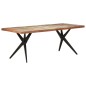 vidaXL Esstisch 200x90x76 cm Altholz Massiv vidaXL Esstisch 200x90x76 cm Altholz Massiv