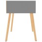 vidaXL Nachttisch Grau 40x40x56 cm Holzwerkstoff vidaXL Nachttisch Grau 40x40x56 cm Holzwerkstoff