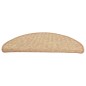 vidaXL Stufenmatten Selbstklebend 15 Stk. Hellbraun 65x21x4 cm vidaXL Stufenmatten Selbstklebend 15 Stk. Hellbraun 65x21x4 cm