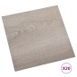 vidaXL PVC-Fliesen Selbstklebend 20 Stk. 1,86 m² Taupe vidaXL PVC-Fliesen Selbstklebend 20 Stk. 1,86 m² Taupe