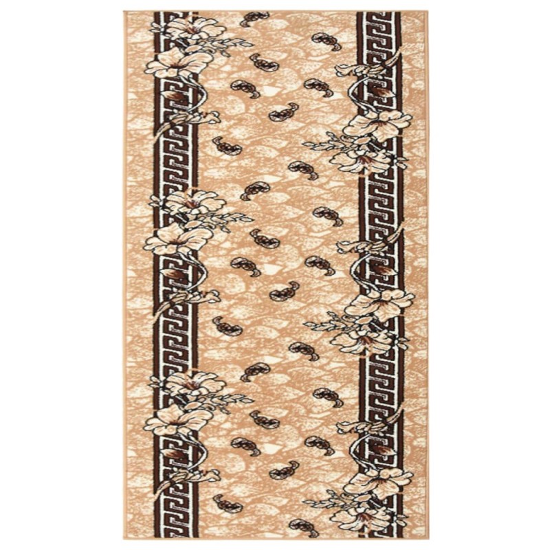 vidaXL Teppichläufer BCF Beige 100x150 cm vidaXL Teppichläufer BCF Beige 100x150 cm