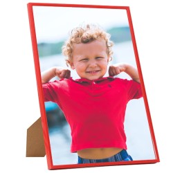 vidaXL Bilderrahmen Collage 5 Stk. für Wand Tisch Rot 50x60 cm MDF