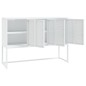 vidaXL Sideboard Weiß 105x35x75 cm Stahl vidaXL Sideboard Weiß 105x35x75 cm Stahl