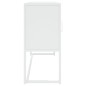 vidaXL Sideboard Weiß 105x35x75 cm Stahl vidaXL Sideboard Weiß 105x35x75 cm Stahl
