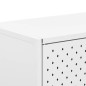 vidaXL Sideboard Weiß 105x35x75 cm Stahl vidaXL Sideboard Weiß 105x35x75 cm Stahl