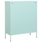 vidaXL Lagerschrank Minzgrün 80x35x101,5 cm Stahl vidaXL Lagerschrank Minzgrün 80x35x101,5 cm Stahl