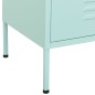 vidaXL Lagerschrank Minzgrün 80x35x101,5 cm Stahl vidaXL Lagerschrank Minzgrün 80x35x101,5 cm Stahl