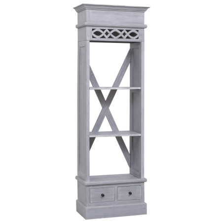vidaXL Highboard 60x30x175 cm Massivholz Mahagoni